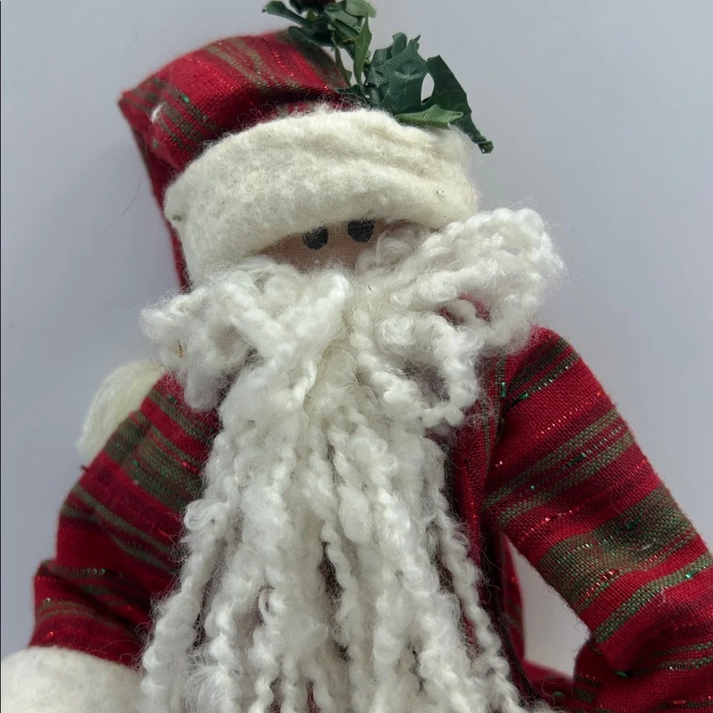 Festive Santa Claus Plush Decor